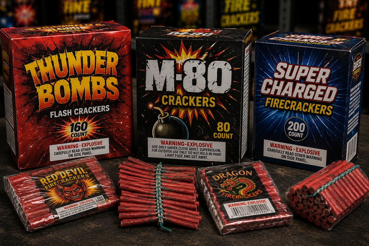 FIRECRACKERS