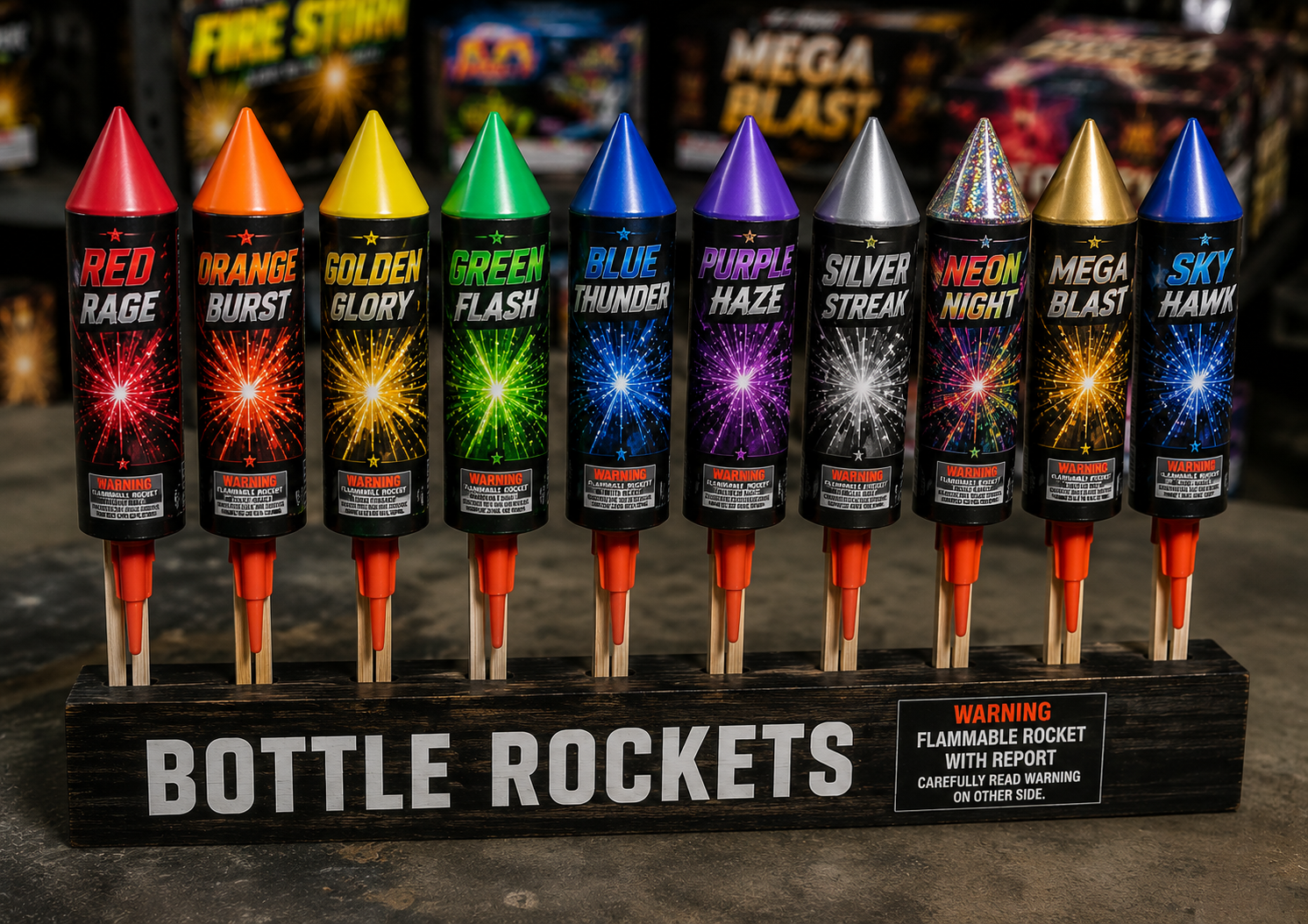 BOTTLE ROCKETS