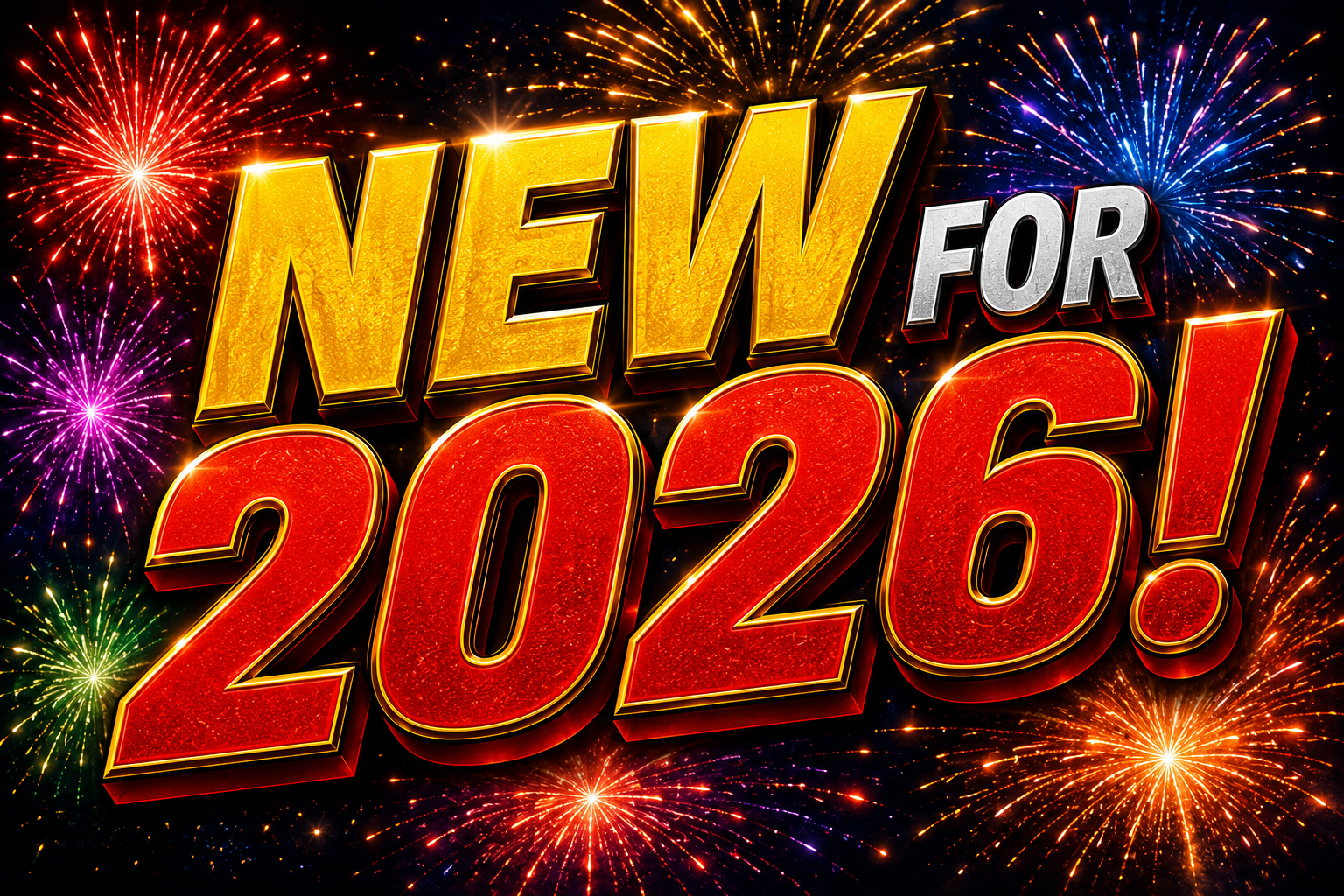 NEW FOR 2026!